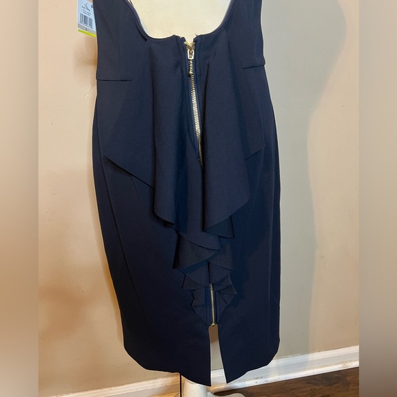 💃🏻Alex Evening Elegant Navy Halter Dress - Picture 5 of 6